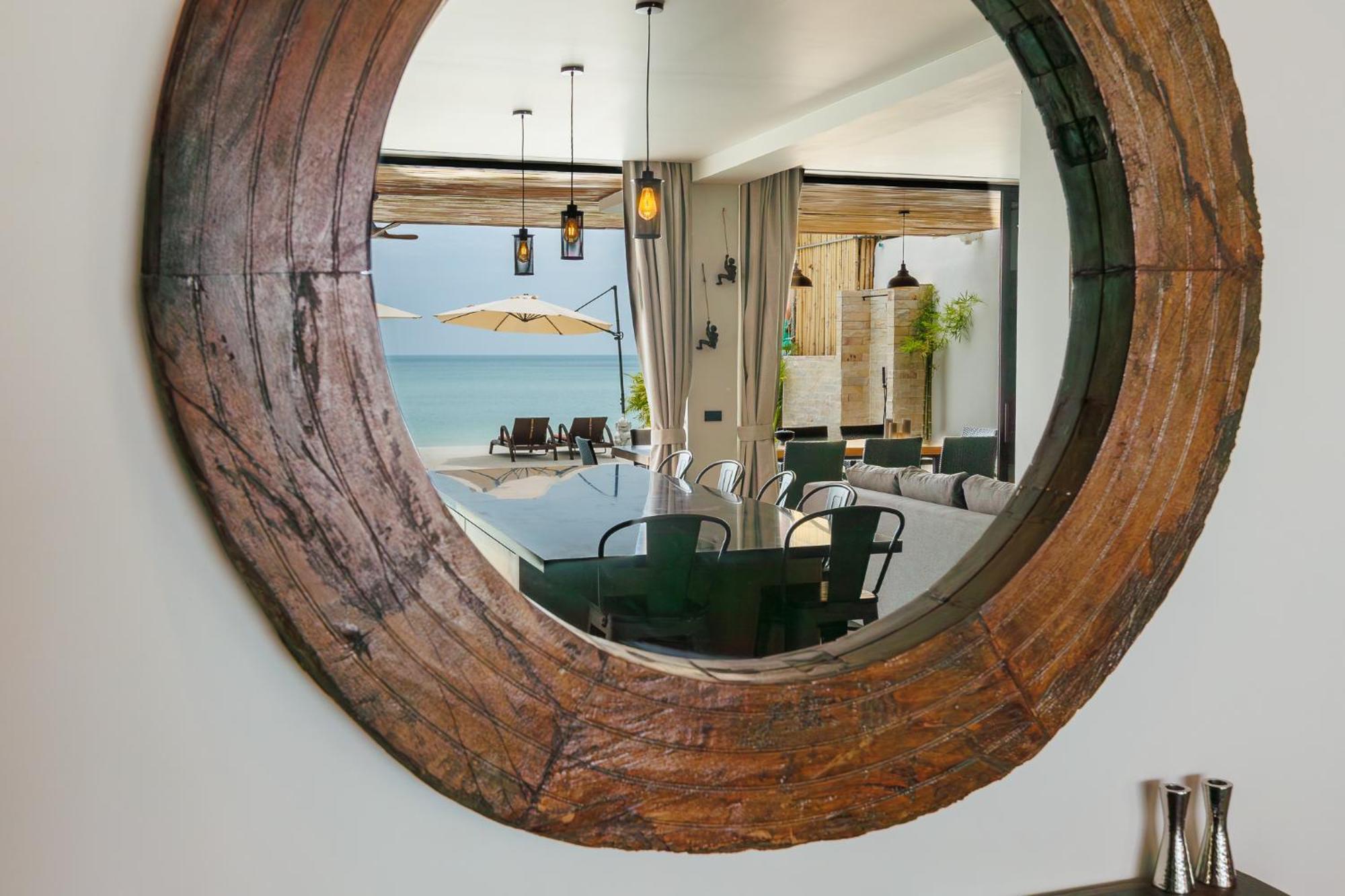 Zivilla Private Pool Beachfront 別墅 Chaloklum