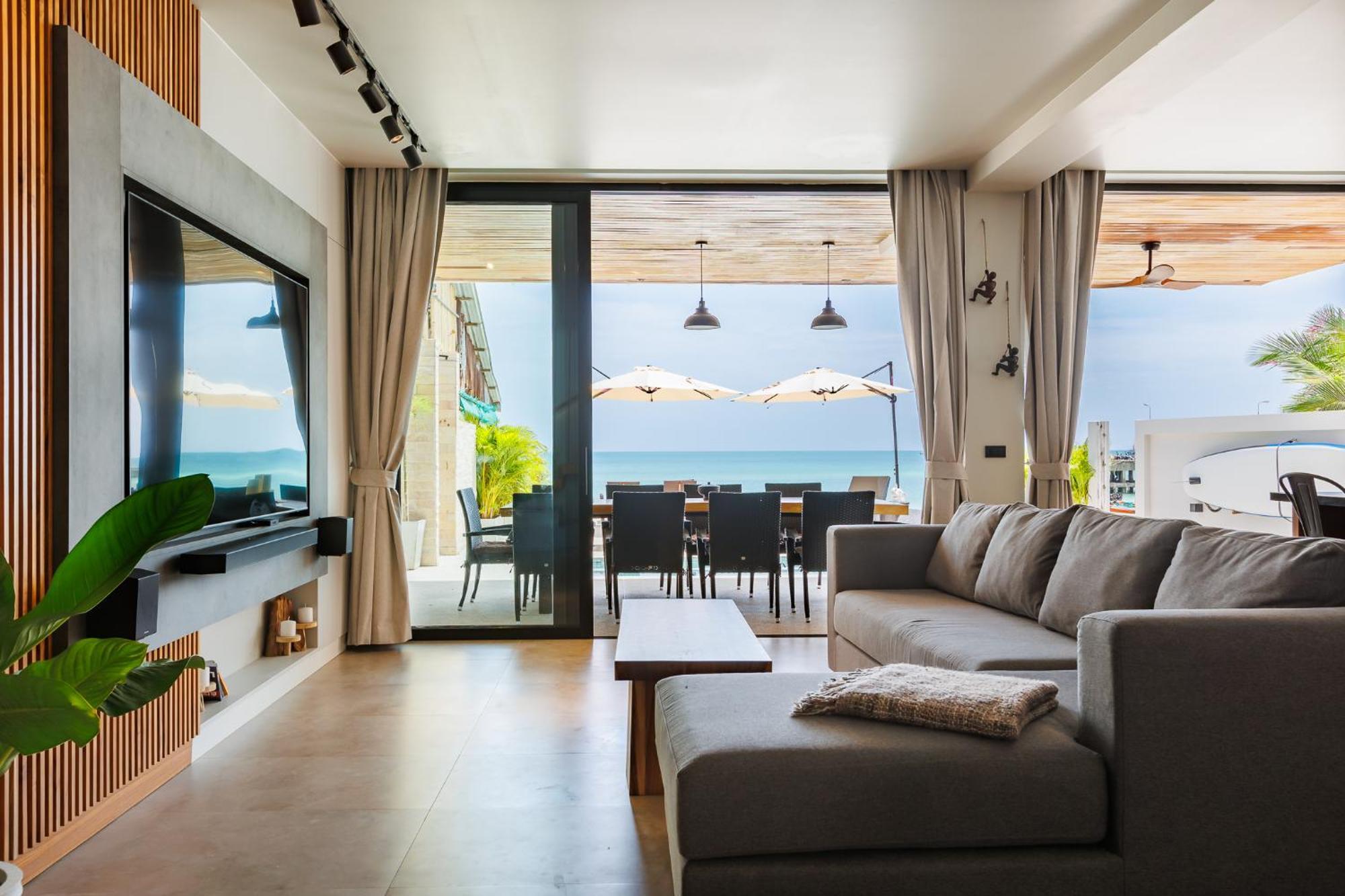 別墅 Zivilla Private Pool Beachfront Chaloklum
