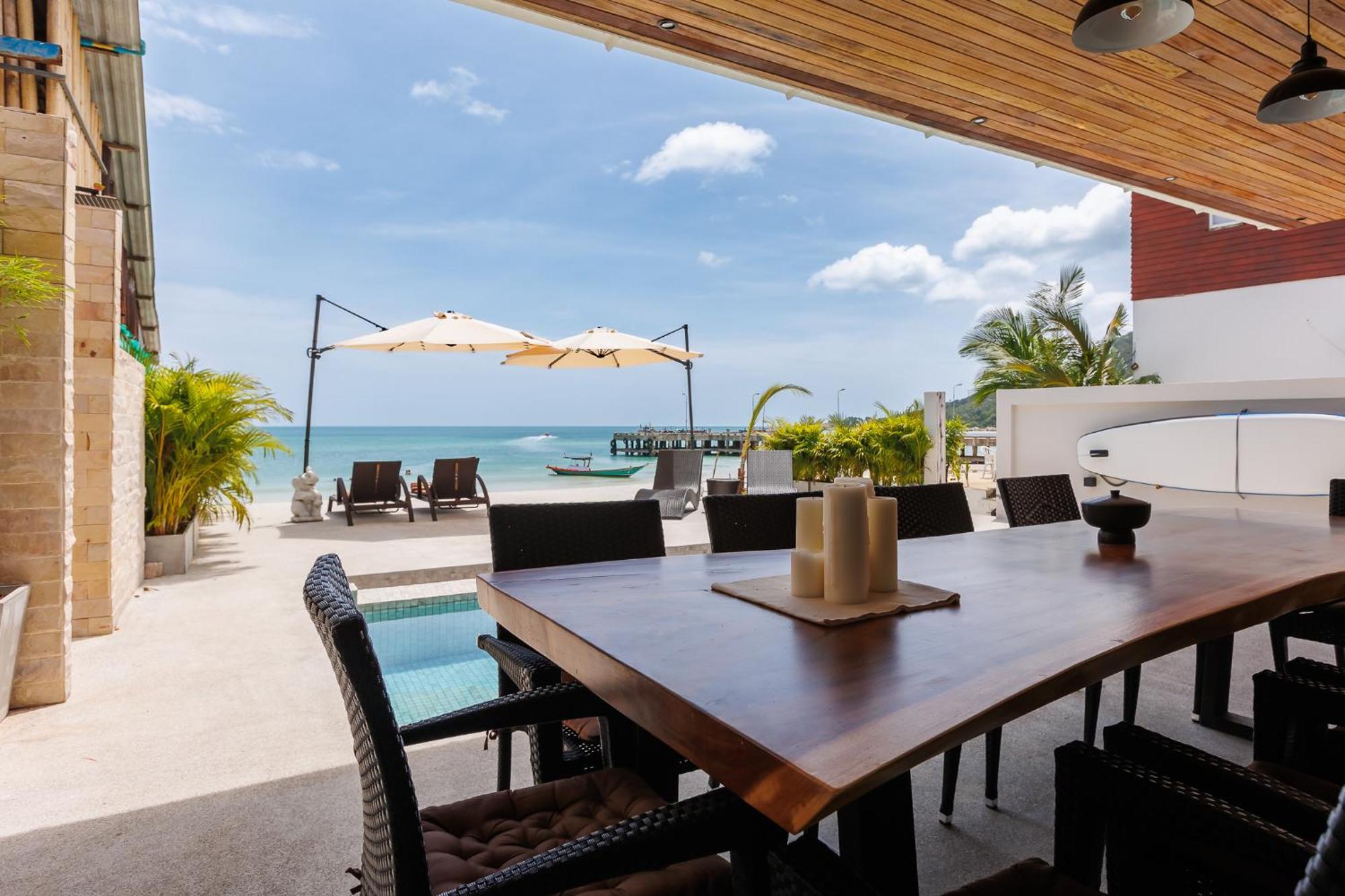 別墅 Zivilla Private Pool Beachfront *